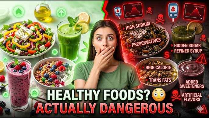 Foods You Think Are Healthy But Are Actually Harmful